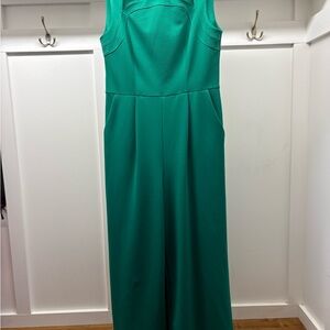 Calvin Klein Teal Sleeveless Jumpsuit